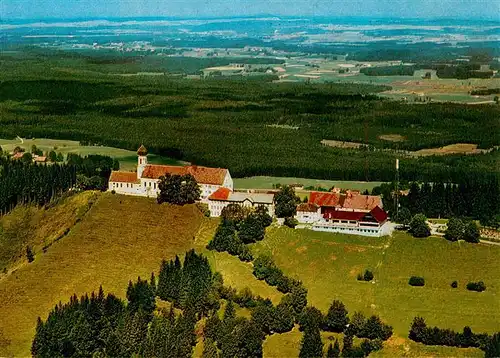 AK / Ansichtskarte  Hohenpeissenberg Berggasthof Bayrischer Rigi Fliegeraufnahme