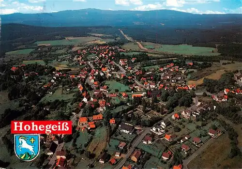 AK / Ansichtskarte  Hohegeiss_Harz Fliegeraufnahme