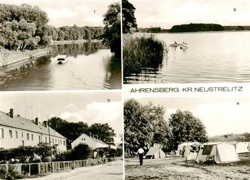 AK / Ansichtskarte 73907766 Ahrensberg_Neustrelitz Havelpartie Campingplaetze am Drewensee Ablage II und III Neubauten