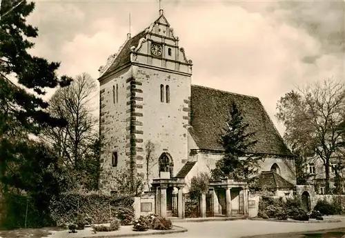 AK / Ansichtskarte  Coswig_Sachsen Alte Kirche