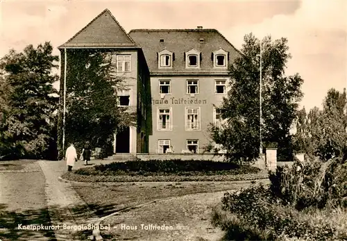 AK / Ansichtskarte  Berggiesshuebel Haus Talfrieden