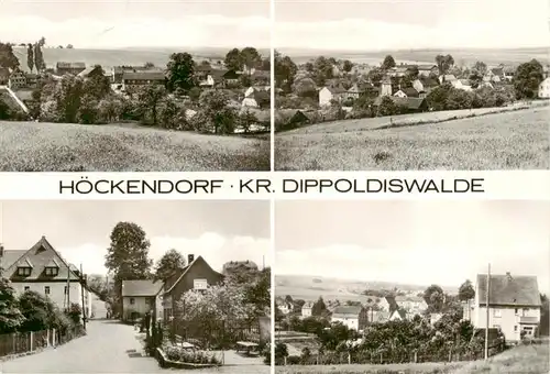AK / Ansichtskarte 73907803 Hoeckendorf_Dippoldiswalde Panorama Ortspartien