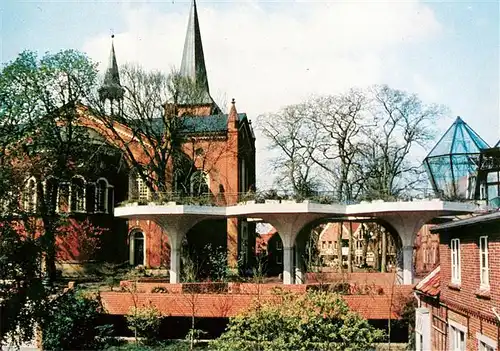 AK / Ansichtskarte  Esens St Magnus Kirche mit Arkaden