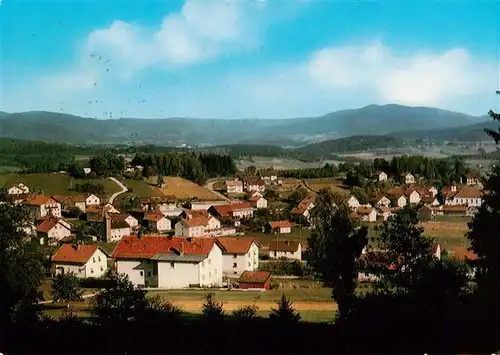 AK / Ansichtskarte  Langdorf_Regen mit Blick zum Rachel