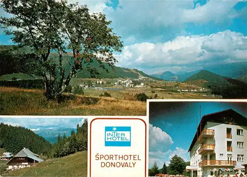 AK / Ansichtskarte  Donovaly_Nizke_Tatry_Slovakia Panorama Sporthotel Donovaly