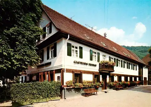 AK / Ansichtskarte  Oberharmersbach Gasthof Pension Freihof