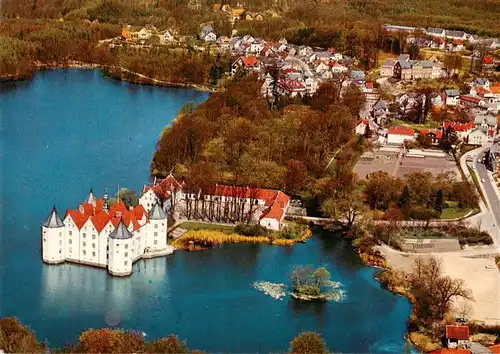 AK / Ansichtskarte  Gluecksburg__Ostseebad Schloss Fliegeraufnahme 