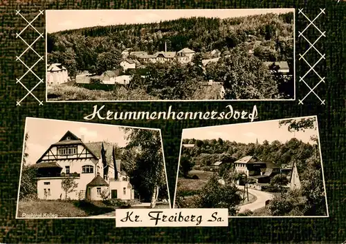 AK / Ansichtskarte  Krummenhennersdorf Panorama Pastoral Kolleg Ortspartie