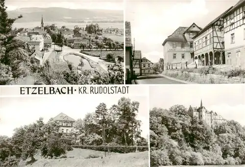AK / Ansichtskarte 73907945 Etzelbach__Uhlstaedt-Kirchhasel_Thueringen Heilstaette Blick zur Weissenburg