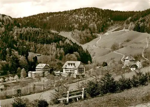 AK / Ansichtskarte  Glottertal_Schwarzwald Sanatorium und Kurhaus Glotterbad