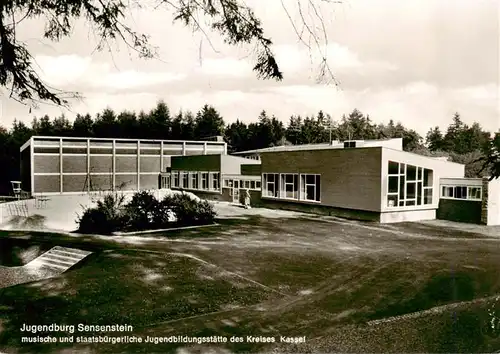 AK / Ansichtskarte  Kassel Jugendburg Sensenstein Jugendbildungsstaette des Kreises Kassel