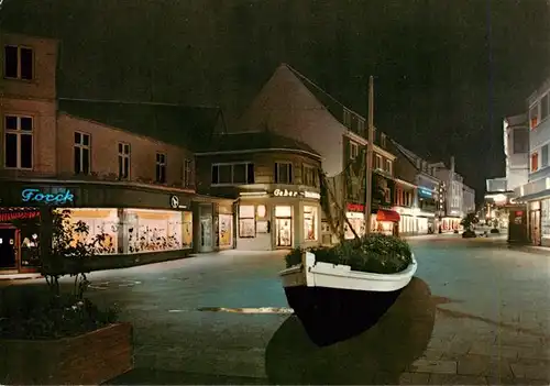 AK / Ansichtskarte  Schleswig_Schlei_Erfde Stadtweg bei Nacht