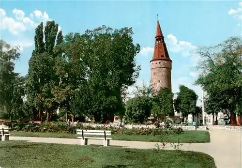 AK / Ansichtskarte  Kitzingen_Main Der Schiefe Turm