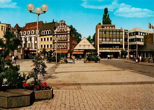 AK / Ansichtskarte  Delmenhorst Rathausplatz