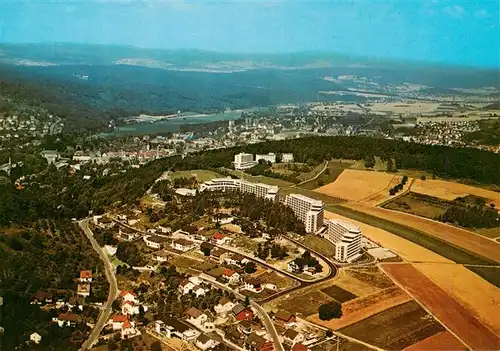 AK / Ansichtskarte  Bad_Kissingen Hotel Sonnenhuegel Fliegeraufnahme