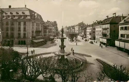 AK / Ansichtskarte  La_Chaux-de-Fonds_NE Rue Léopold Robert Fontaine