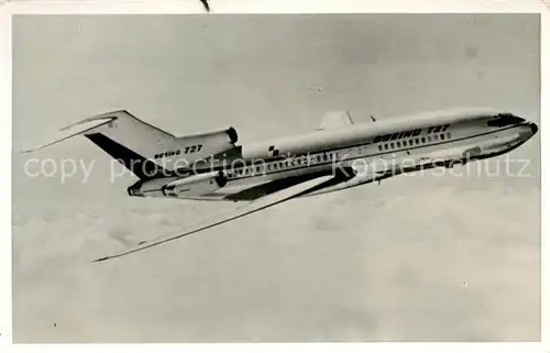 AK / Ansichtskarte  Flugzeuge_Zivil Boeing 727 