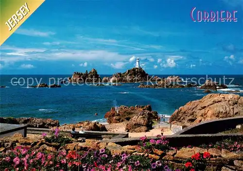 AK / Ansichtskarte 73908164 Leuchtturm_Lighthouse_Faro_Phare Corbiere Jersey