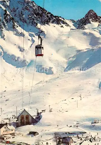 AK / Ansichtskarte  Seilbahn_Cable-Car_Telepherique Mongie 