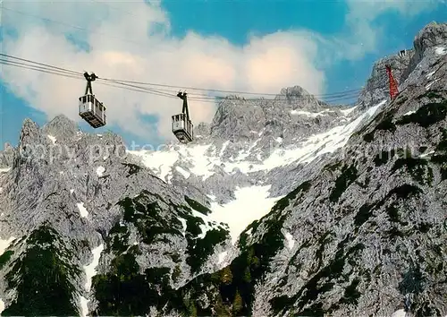 AK / Ansichtskarte  Seilbahn_Cable-Car_Telepherique Mittenwald Karwendelbahn