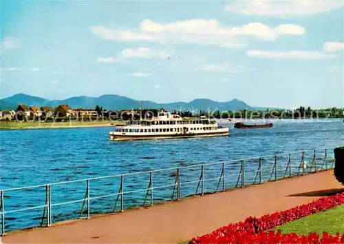 AK / Ansichtskarte  Schiffe_Ships_Navires Bonn am Rhein Siebengebierge