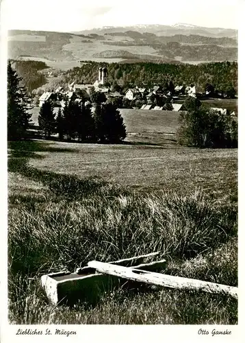 AK / Ansichtskarte  St_Maergen Panorama Landschaft Schwarzwald