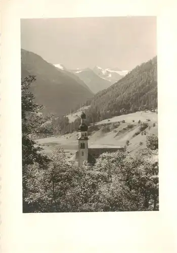 AK / Ansichtskarte  Fulpmes_Tirol_AT Blick zur Kirche Alpenpanorama