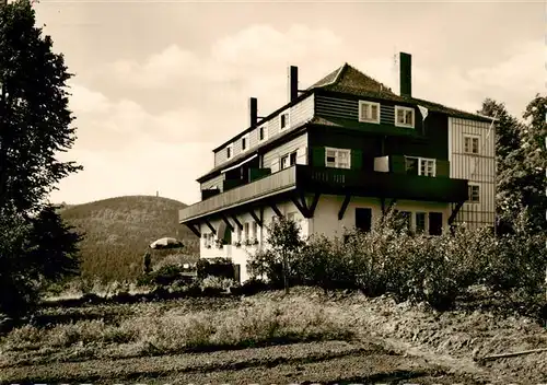 AK / Ansichtskarte  Lueckendorf Haus Ruediger am Hochwald Zittauer Gebirge