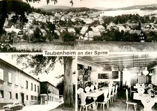 AK / Ansichtskarte  Taubenheim_Spree Panorama HOG Haus Oberlausitz Gastraum