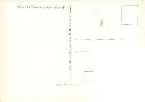 AK / Ansichtskarte  Oberwiesenthal_Erzgebirge VP-Erholungsheim Friedenswacht