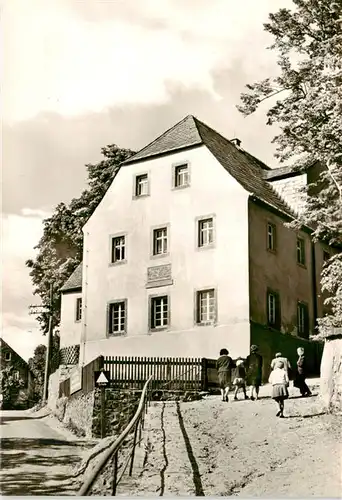 AK / Ansichtskarte 73908310 Wiederau_Koenigshain Geburtshaus von Clara Zetkin