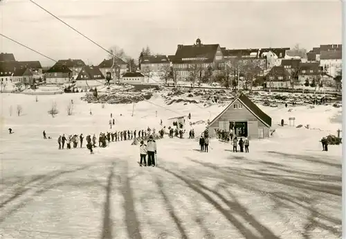 AK / Ansichtskarte  Altenberg_Dippoldiswalde Panorama mit Skilift