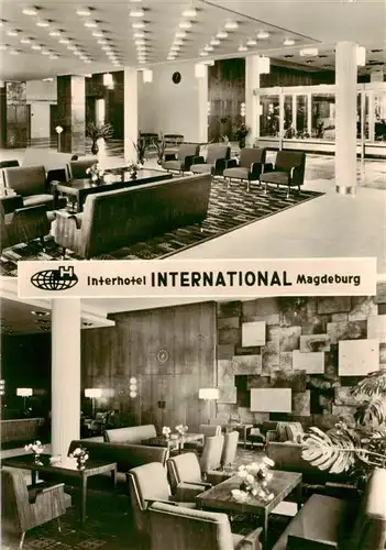 AK / Ansichtskarte  Magdeburg Interhotel International Magdeburg