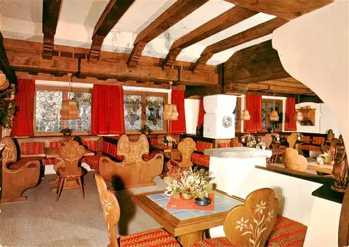 AK / Ansichtskarte 73908371 Sonthofen__Oberallgaeu Kurhotel Sonnenalp Gaststube