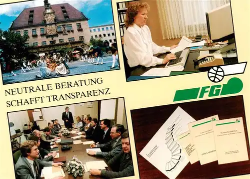 AK / Ansichtskarte 73908375 Heilbronn_Neckar FG Finanz Service Gesellschaft Stadtplatz Konferenz Buero