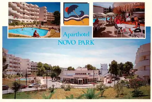 AK / Ansichtskarte 73908386 Paguera_Mallorca_Islas_Baleares_ES Aparthotel Novo Park Pool Bar