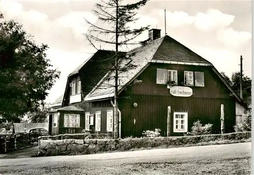 AK / Ansichtskarte  Zinnwald-Georgenfeld_Erzgebirge_Sachsen HO Cafe Hochmoor