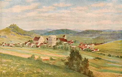 AK / Ansichtskarte  Trochtelfingen_Hohenzollern Panorama