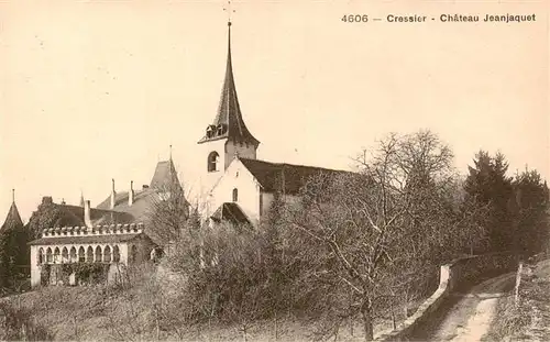 AK / Ansichtskarte  Cressier_NE Chateau Jeanjaquet