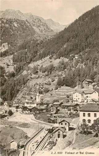 AK / Ansichtskarte  Finhaut_Finshauts_VS et Bel Oiseau