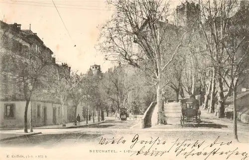 AK / Ansichtskarte  Neuchatel_NE Evole et Parques
