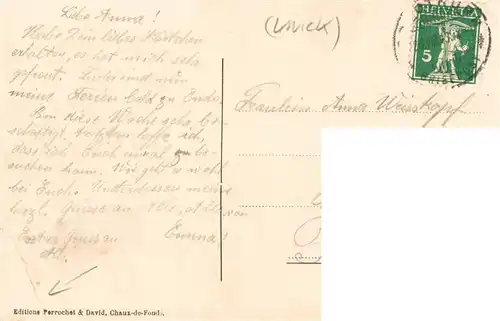 AK / Ansichtskarte  La_Chaux-de-Fonds_NE Rue Leopold Robert