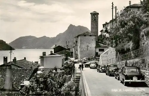 AK / Ansichtskarte  Gandria_Lago_di_Lugano Ortspartie