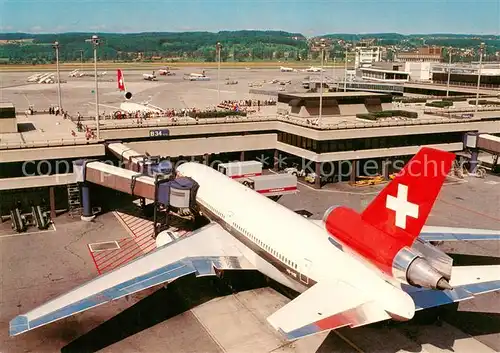 AK / Ansichtskarte  Flughafen_Airport_Aeroporto Zuerich 