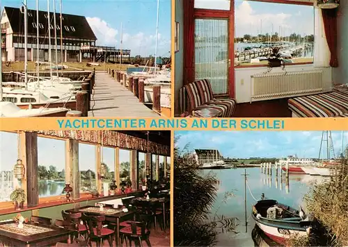AK / Ansichtskarte 73908589 Arnis Yachtcenter Arnis an der Schlei Gastraum ZImmer
