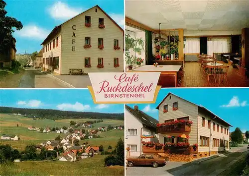 AK / Ansichtskarte  Birnstengel Cafe Ruckdeschel Gaststube Panorama Strassenpartie
