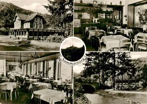 AK / Ansichtskarte  Bad_Schwalbach Wald Gasthof Pension Kammerburg Gastraeume Im Wispertal 