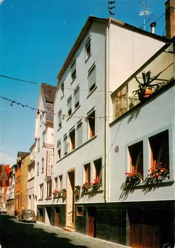 AK / Ansichtskarte 73908641 Zell_Mosel Hotel Weinhaus Zum gruenen Kranz