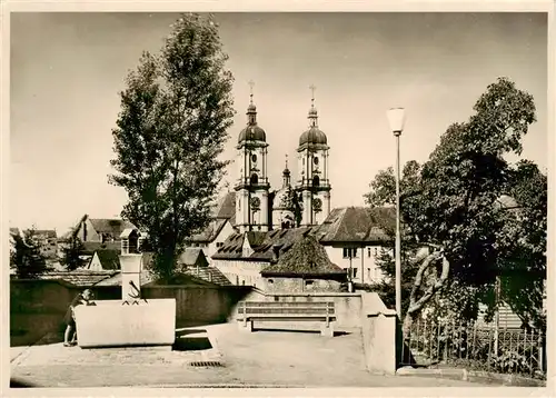 AK / Ansichtskarte  St_Gallen_SG Kathedrale