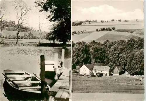 AK / Ansichtskarte  Meissen_Elbe_Sachsen Preiskermuehle Bootssteg Panorama